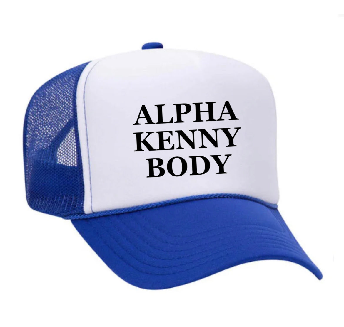 Alpha Kenny Body Trucker Hat Uncle Bekah’s Inappropriate Trucker Hats