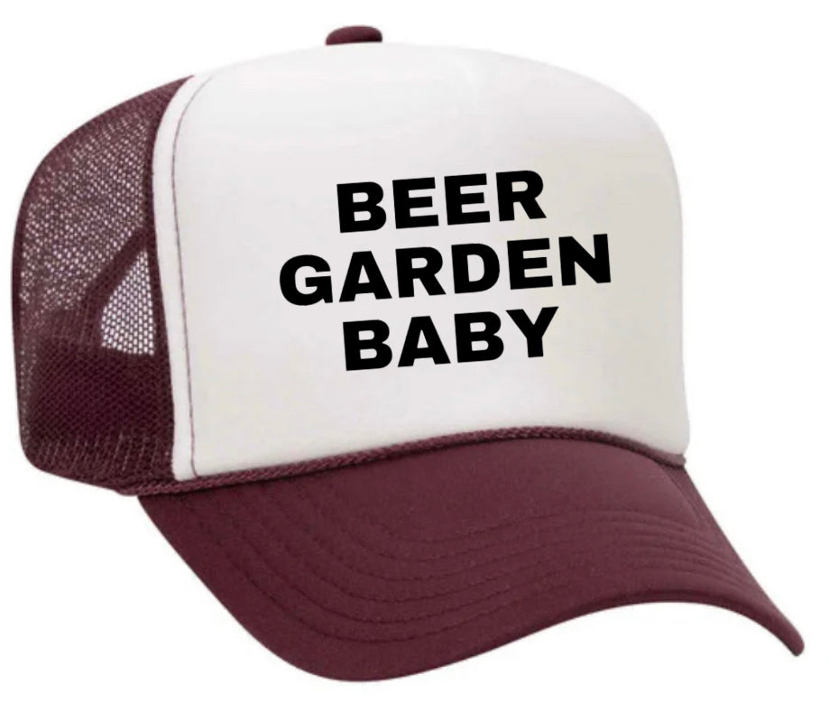 Beer Garden Baby Trucker Hat Uncle Bekah’s Inappropriate Trucker Hats