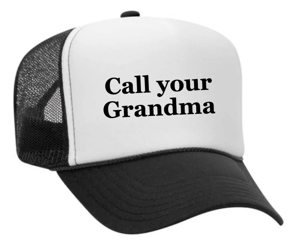 Call Your Grandma Trucker Hat Uncle Bekah’s Inappropriate Trucker Hats
