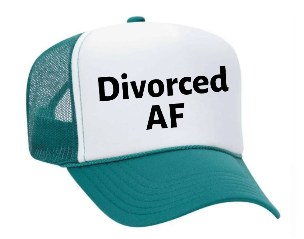 Divorced AF Trucker Hat Uncle Bekah’s Inappropriate Trucker Hats