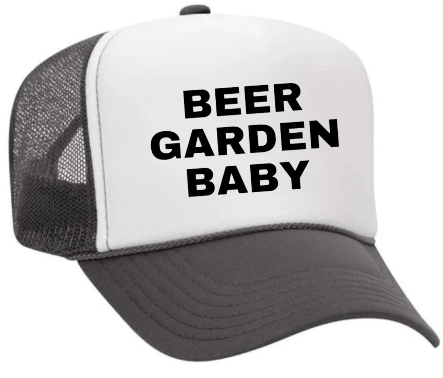Beer Garden Baby Trucker Hat Uncle Bekah’s Inappropriate Trucker Hats