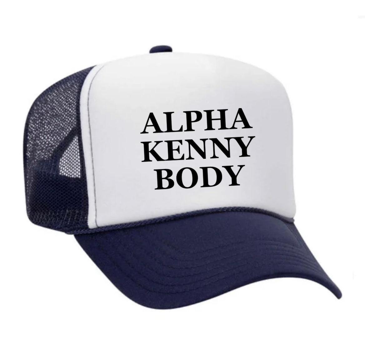 Alpha Kenny Body Trucker Hat Uncle Bekah’s Inappropriate Trucker Hats