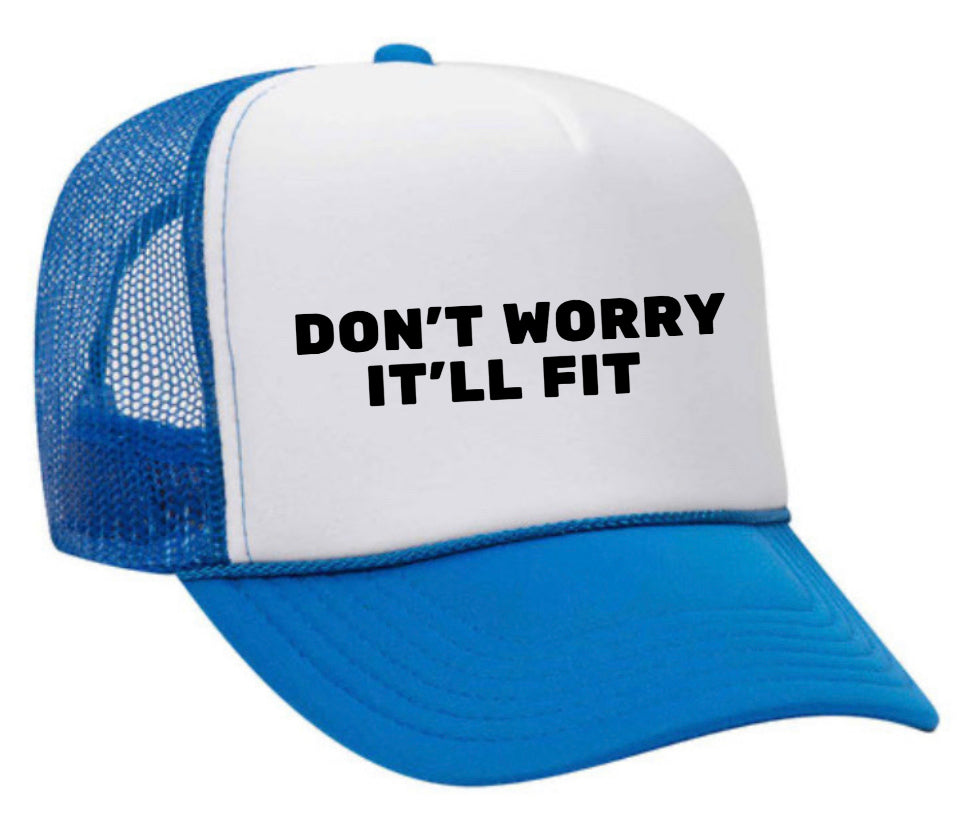 Don’t Worry It’ll Fit Trucker Hat Uncle Bekah’s Inappropriate Trucker Hats