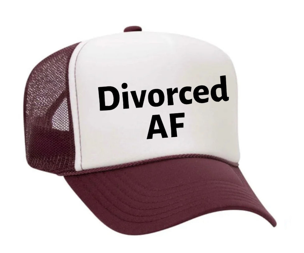 Divorced AF Trucker Hat Uncle Bekah’s Inappropriate Trucker Hats