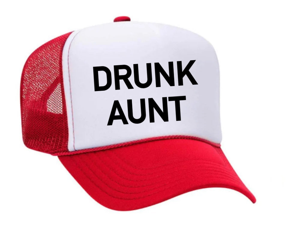 Drunk Aunt Trucker Hat Uncle Bekah’s Inappropriate Trucker Hats