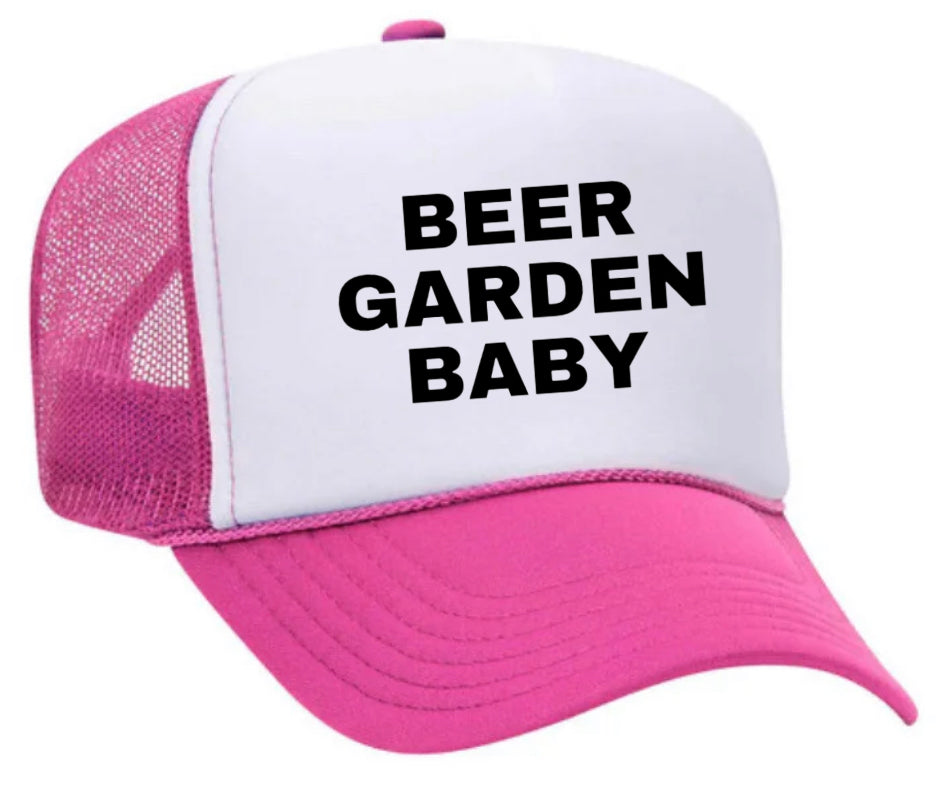 Beer Garden Baby Trucker Hat Uncle Bekah’s Inappropriate Trucker Hats