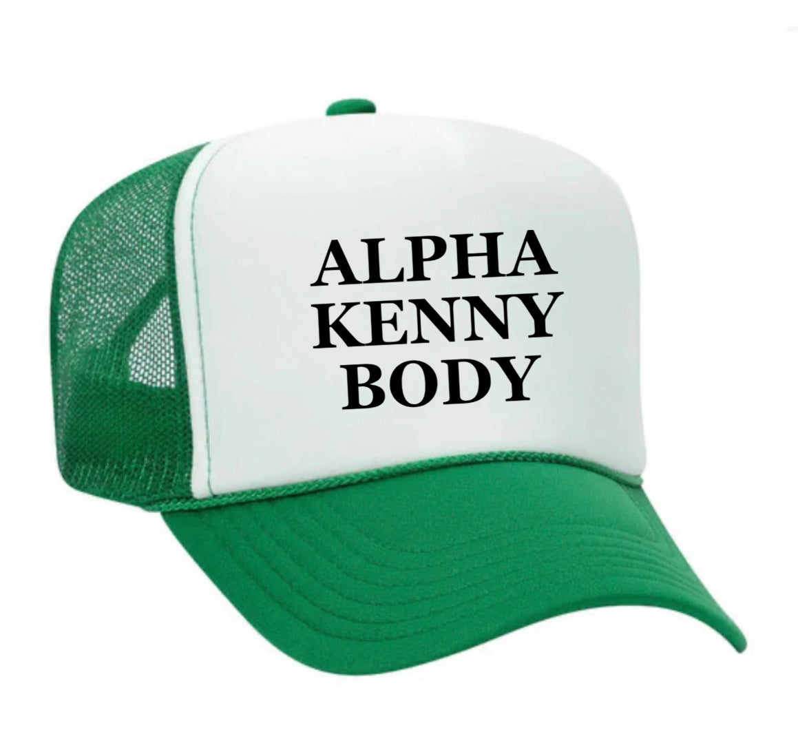 Alpha Kenny Body Trucker Hat Uncle Bekah’s Inappropriate Trucker Hats