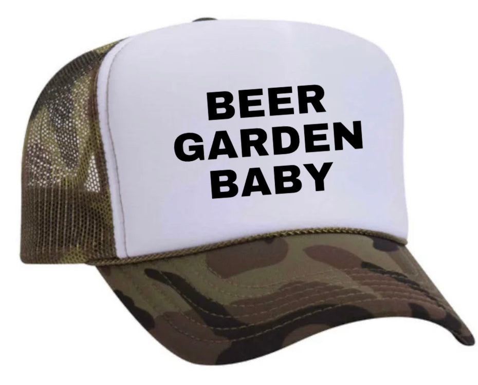 Beer Garden Baby Trucker Hat Uncle Bekah’s Inappropriate Trucker Hats