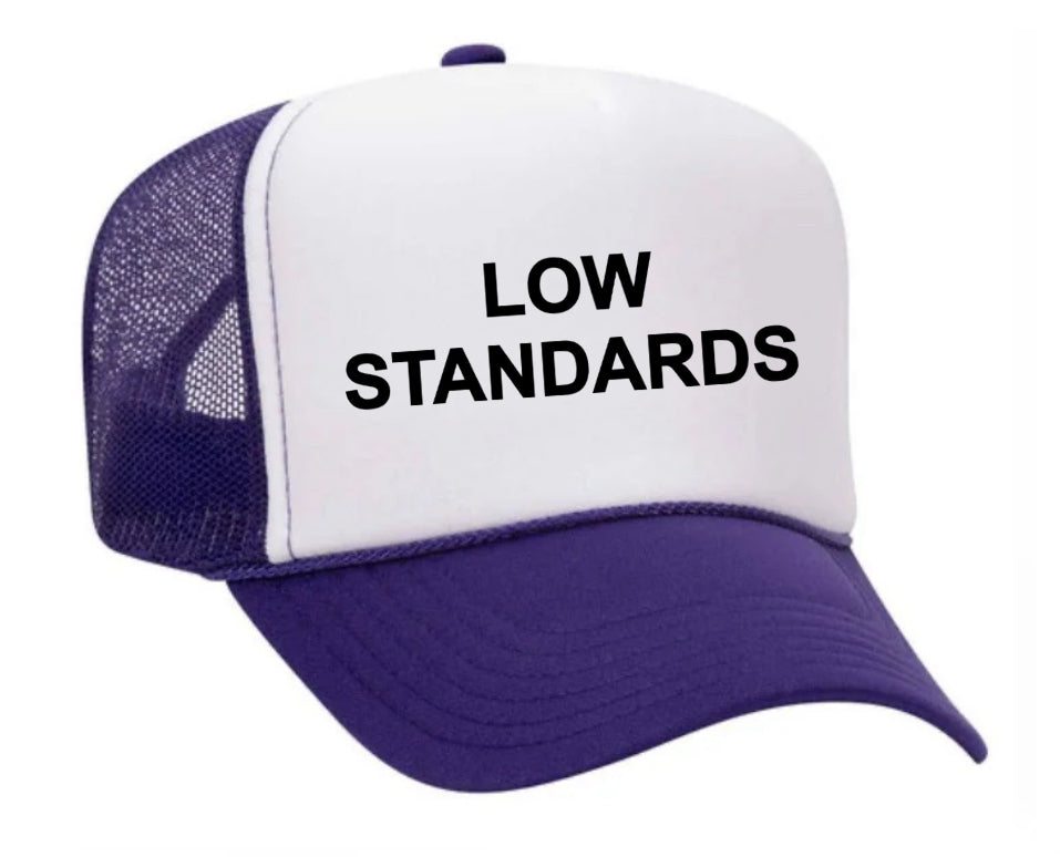 Low Standards Trucker Hat Uncle Bekah’s Inappropriate Trucker Hats