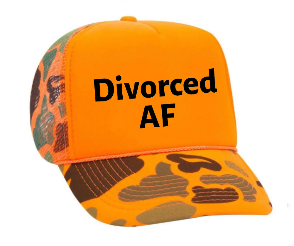 Divorced AF Trucker Hat Uncle Bekah’s Inappropriate Trucker Hats