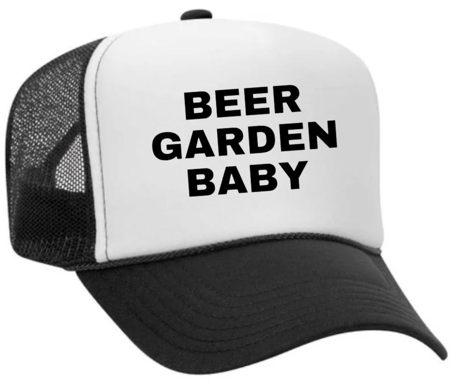 Beer Garden Baby Trucker Hat Uncle Bekah’s Inappropriate Trucker Hats