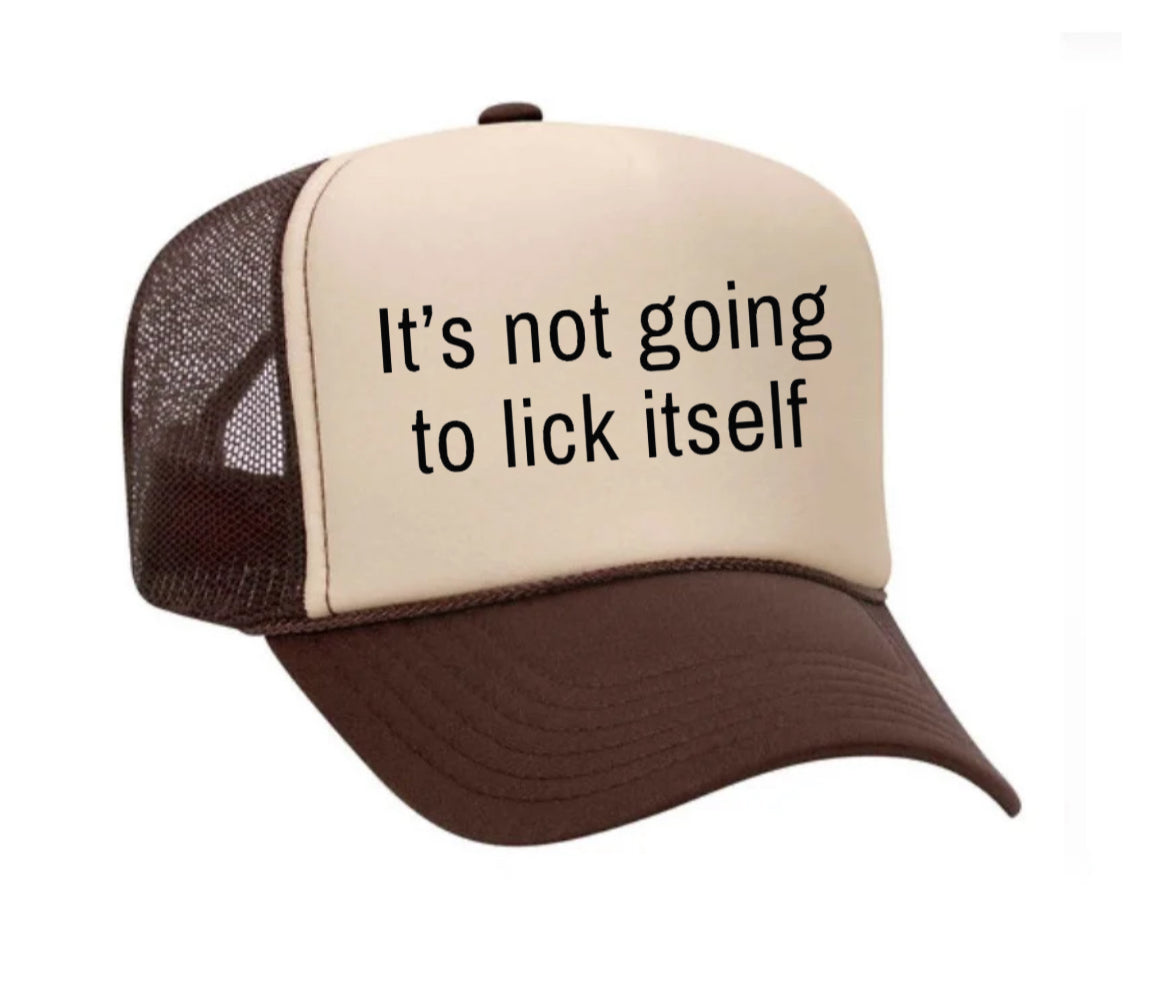 It’s Not Going To Lick Itself Trucker Hat Uncle Bekah’s Inappropriate Trucker Hats