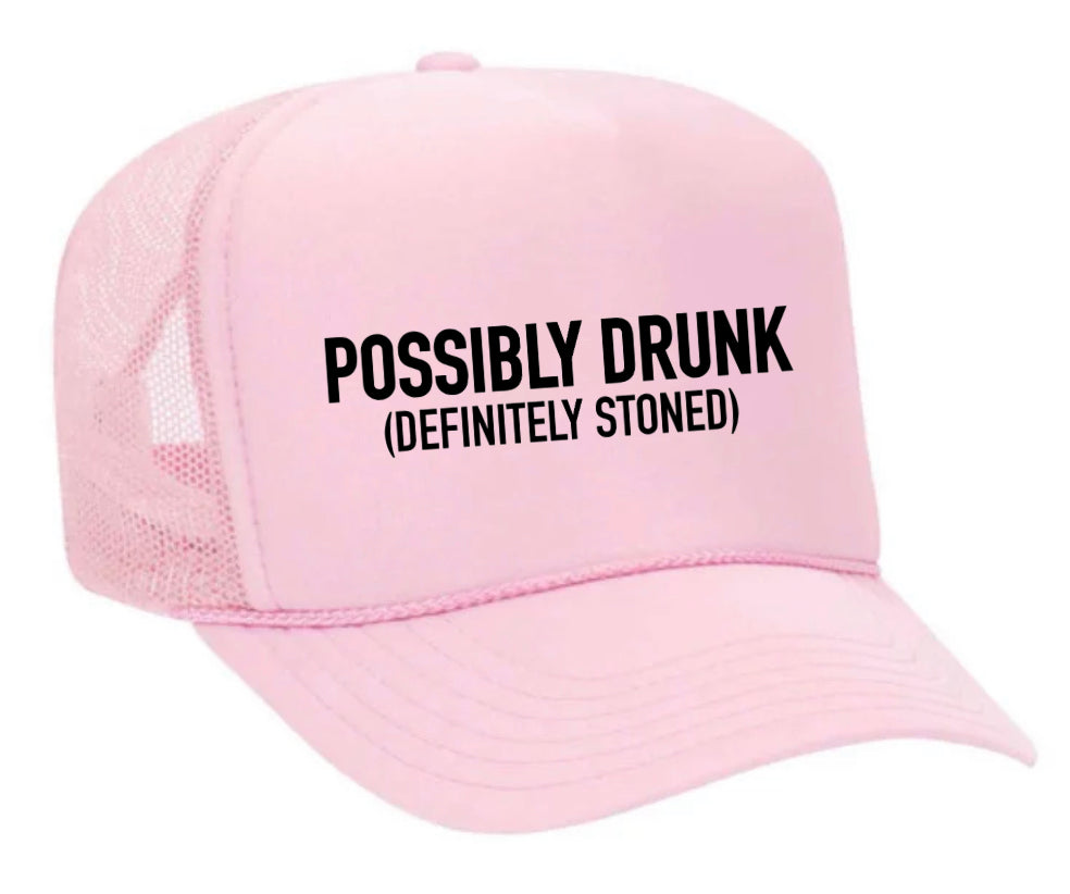 Possibly Drunk (Definitely Stoned) Trucker Hat Uncle Bekah’s Inappropriate Trucker Hats