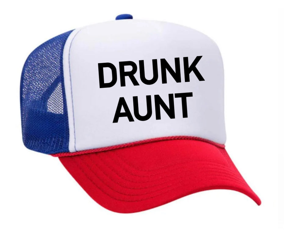 Drunk Aunt Trucker Hat Uncle Bekah’s Inappropriate Trucker Hats