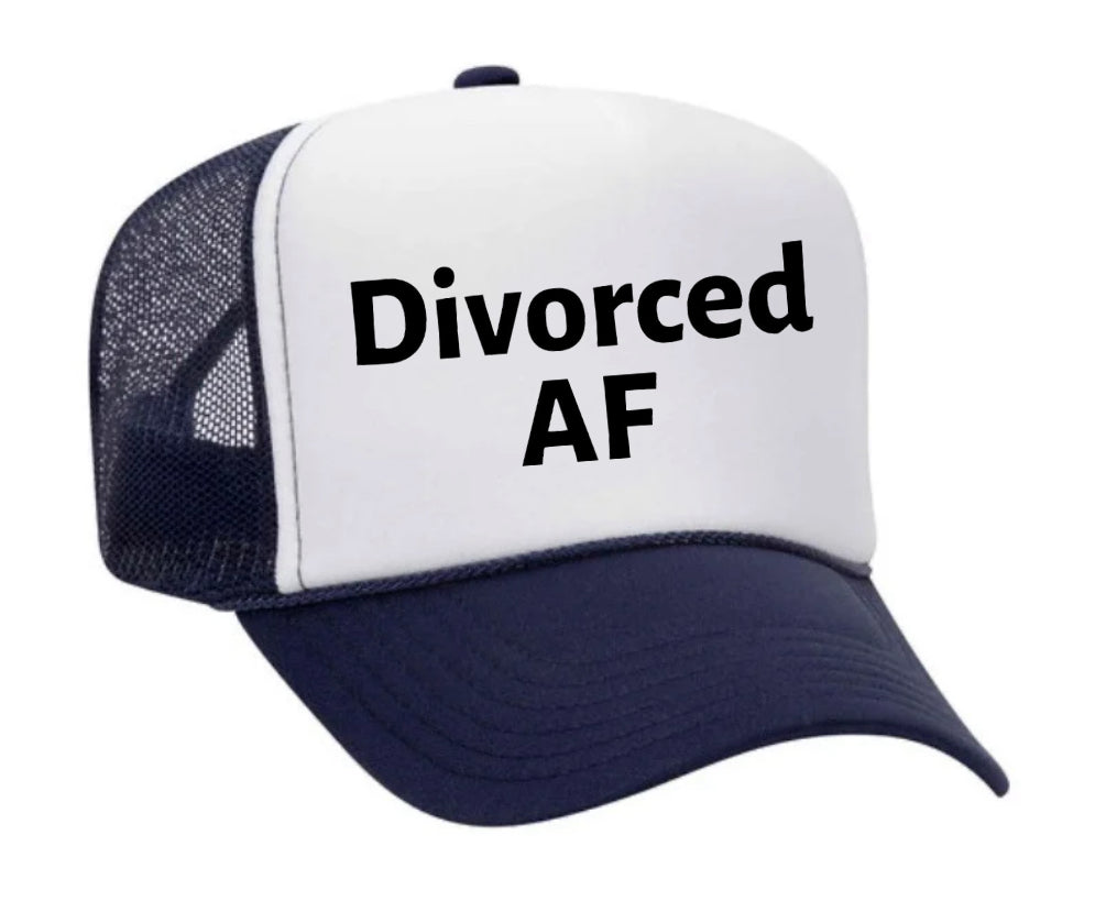 Divorced AF Trucker Hat Uncle Bekah’s Inappropriate Trucker Hats