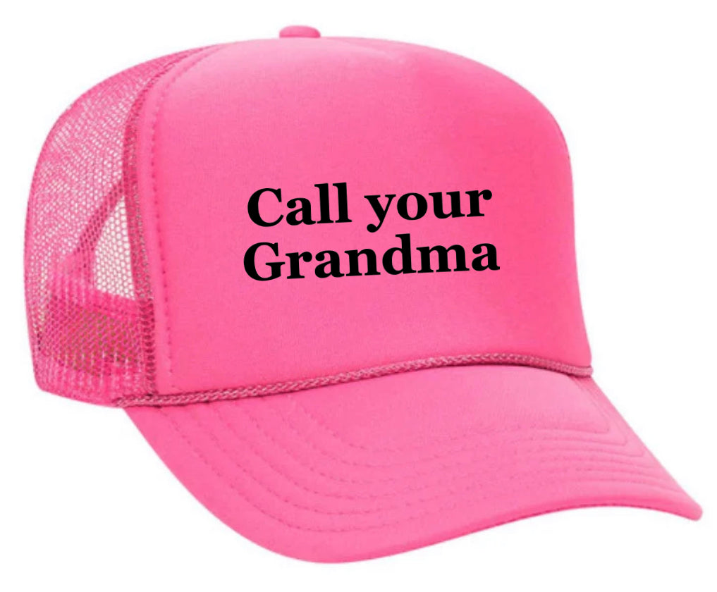 Call Your Grandma Trucker Hat Uncle Bekah’s Inappropriate Trucker Hats