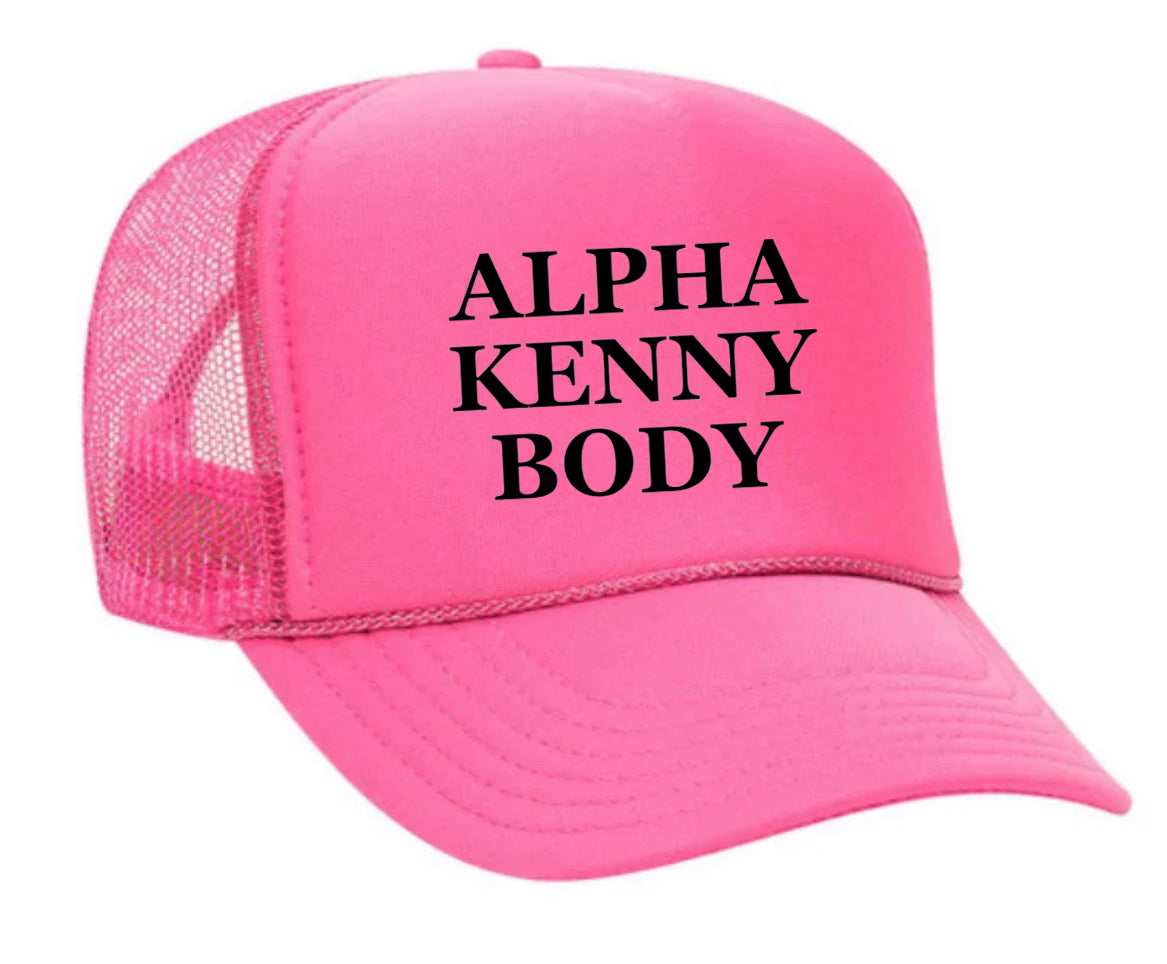 Alpha Kenny Body Trucker Hat Uncle Bekah’s Inappropriate Trucker Hats