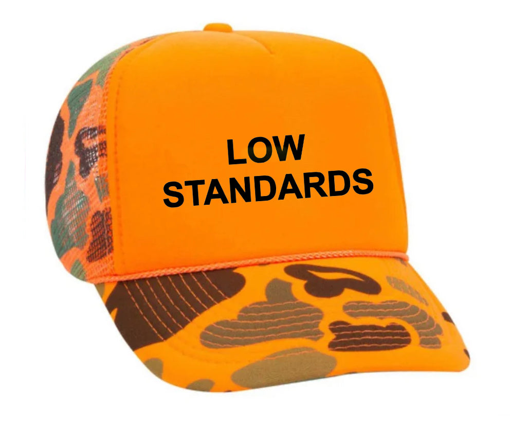 Low Standards Trucker Hat Uncle Bekah’s Inappropriate Trucker Hats