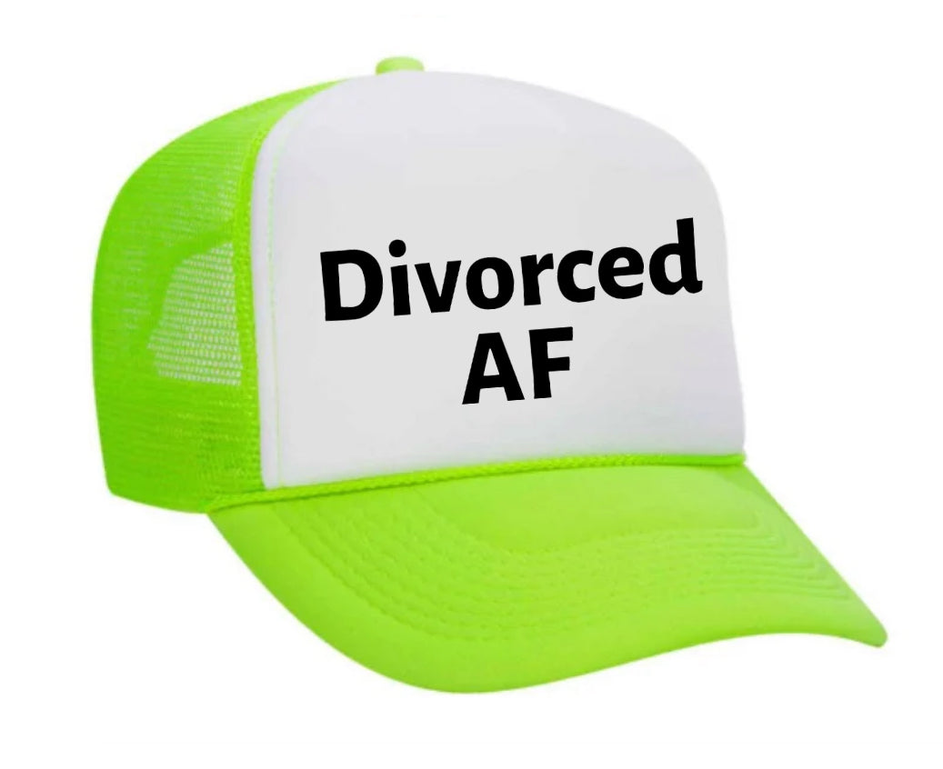 Divorced AF Trucker Hat Uncle Bekah’s Inappropriate Trucker Hats