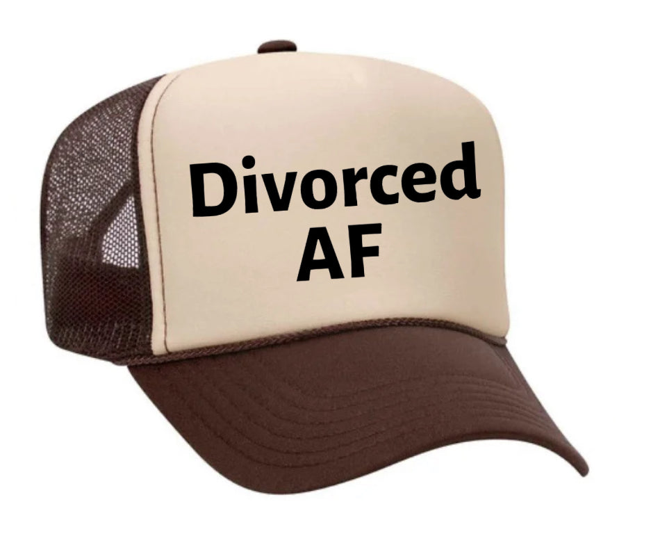 Divorced AF Trucker Hat Uncle Bekah’s Inappropriate Trucker Hats