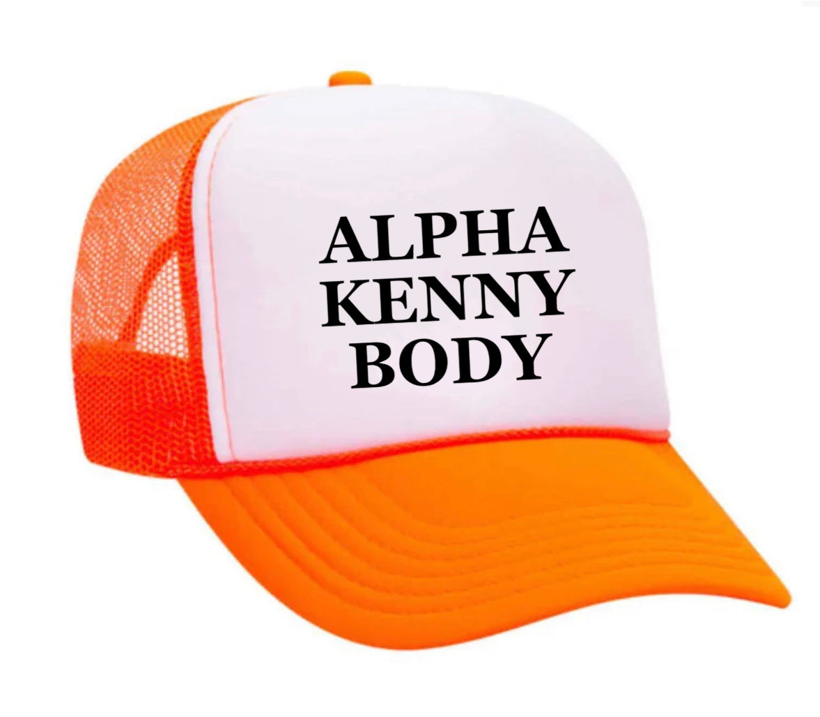 Alpha Kenny Body Trucker Hat Uncle Bekah’s Inappropriate Trucker Hats
