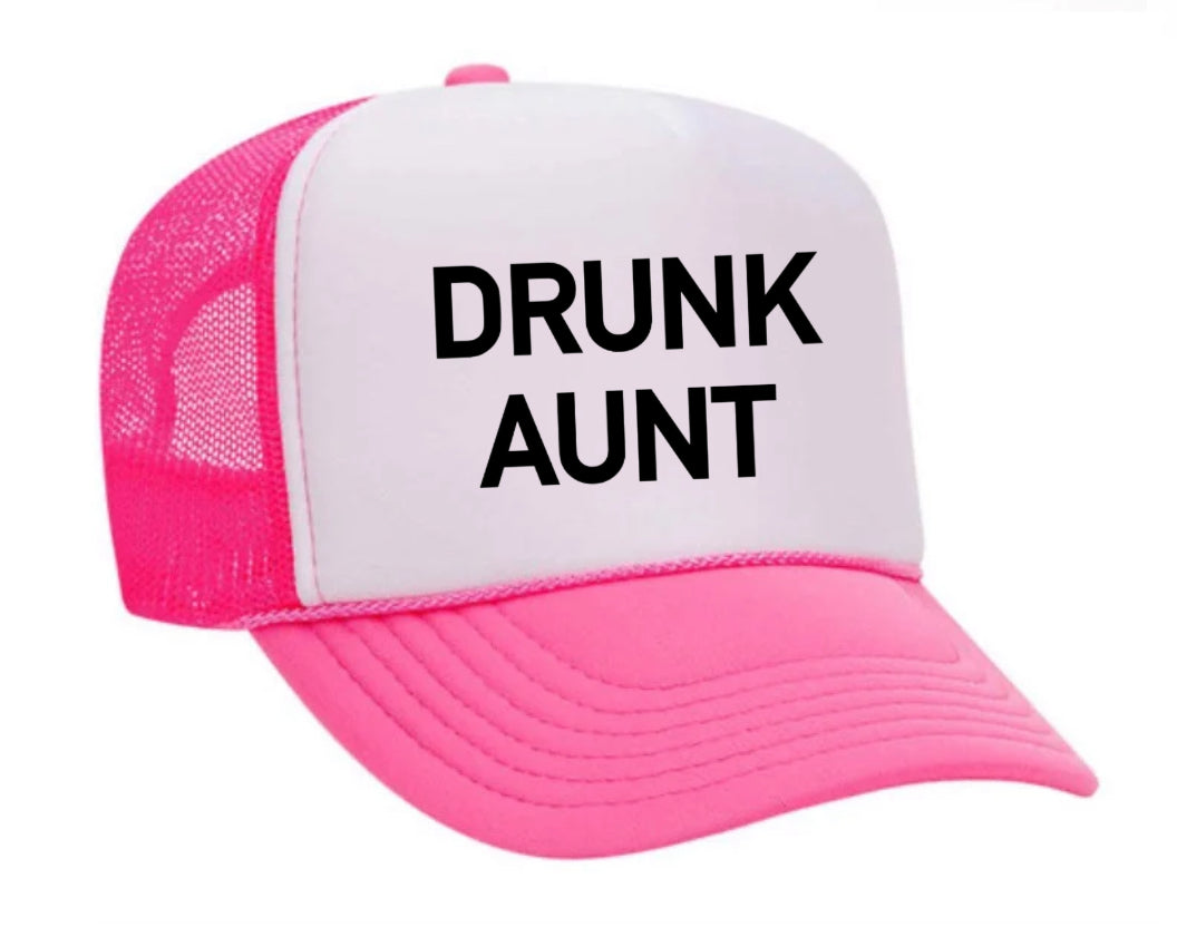 Drunk Aunt Trucker Hat Uncle Bekah’s Inappropriate Trucker Hats