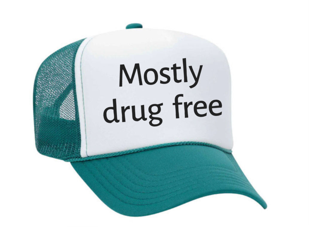 Mostly Drug Free Trucker Hat Uncle Bekah’s Inappropriate Trucker Hats