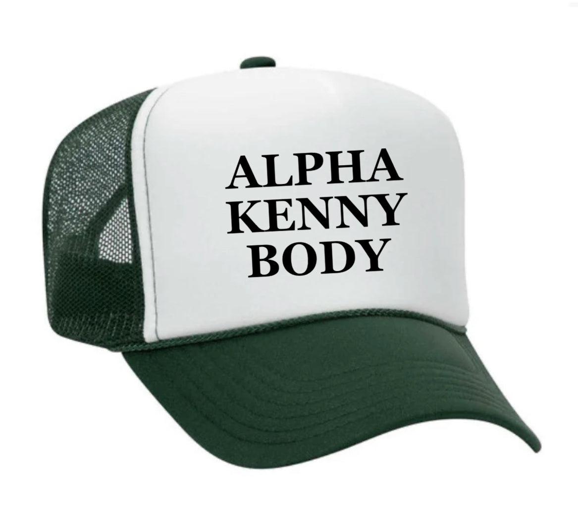 Alpha Kenny Body Trucker Hat Uncle Bekah’s Inappropriate Trucker Hats