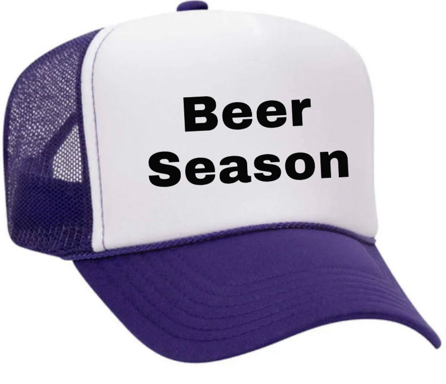 Beer Season Trucker Hat Uncle Bekah’s Inappropriate Trucker Hats