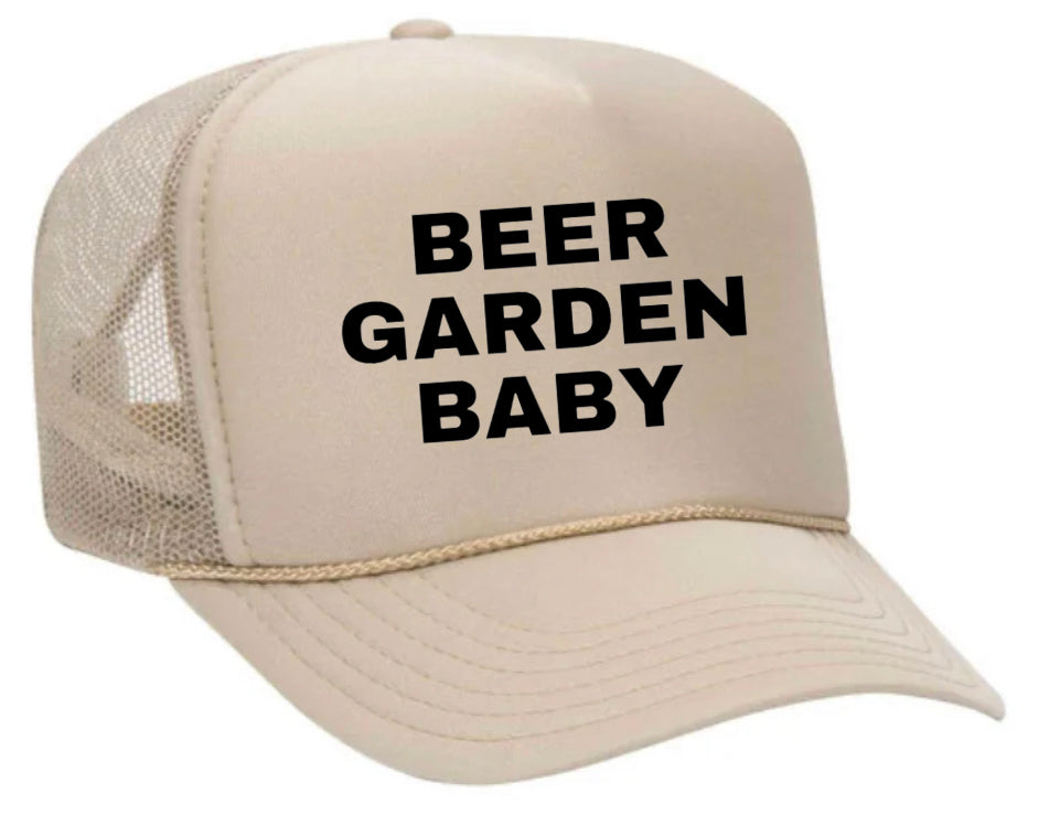 Beer Garden Baby Trucker Hat Uncle Bekah’s Inappropriate Trucker Hats