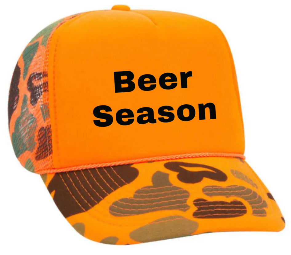 Beer Season Trucker Hat Uncle Bekah’s Inappropriate Trucker Hats