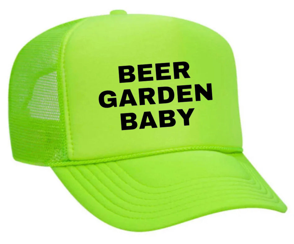 Beer Garden Baby Trucker Hat Uncle Bekah’s Inappropriate Trucker Hats