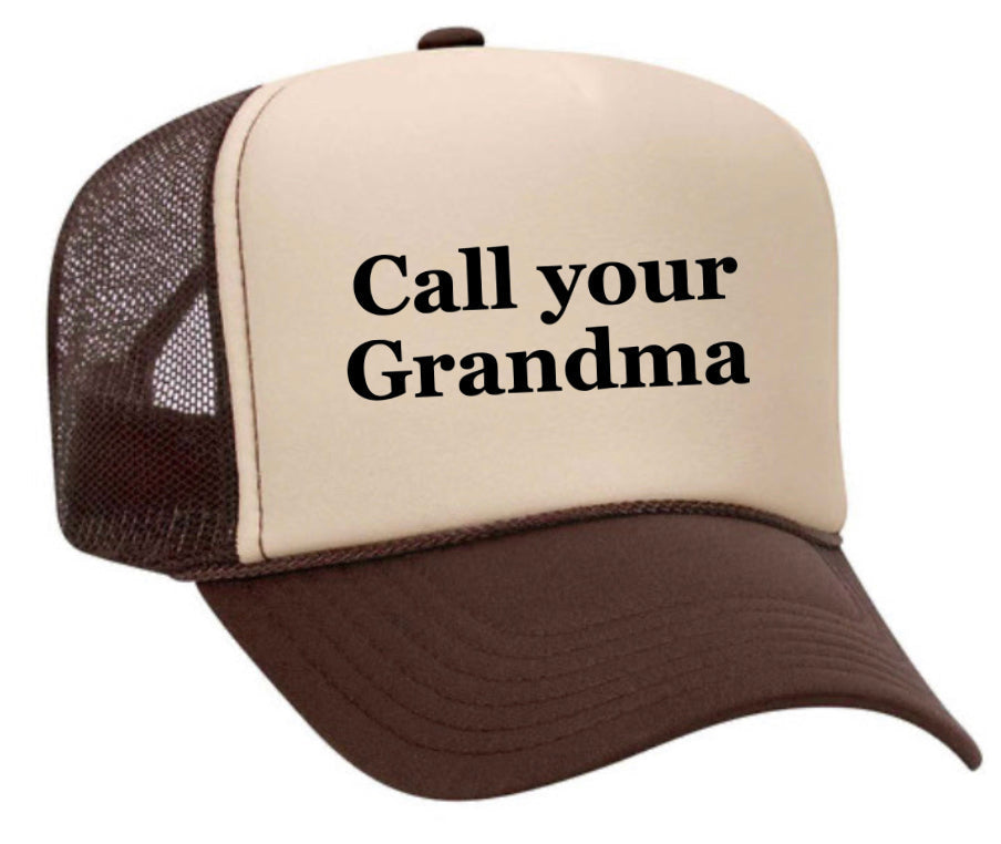 Call Your Grandma Trucker Hat Uncle Bekah’s Inappropriate Trucker Hats