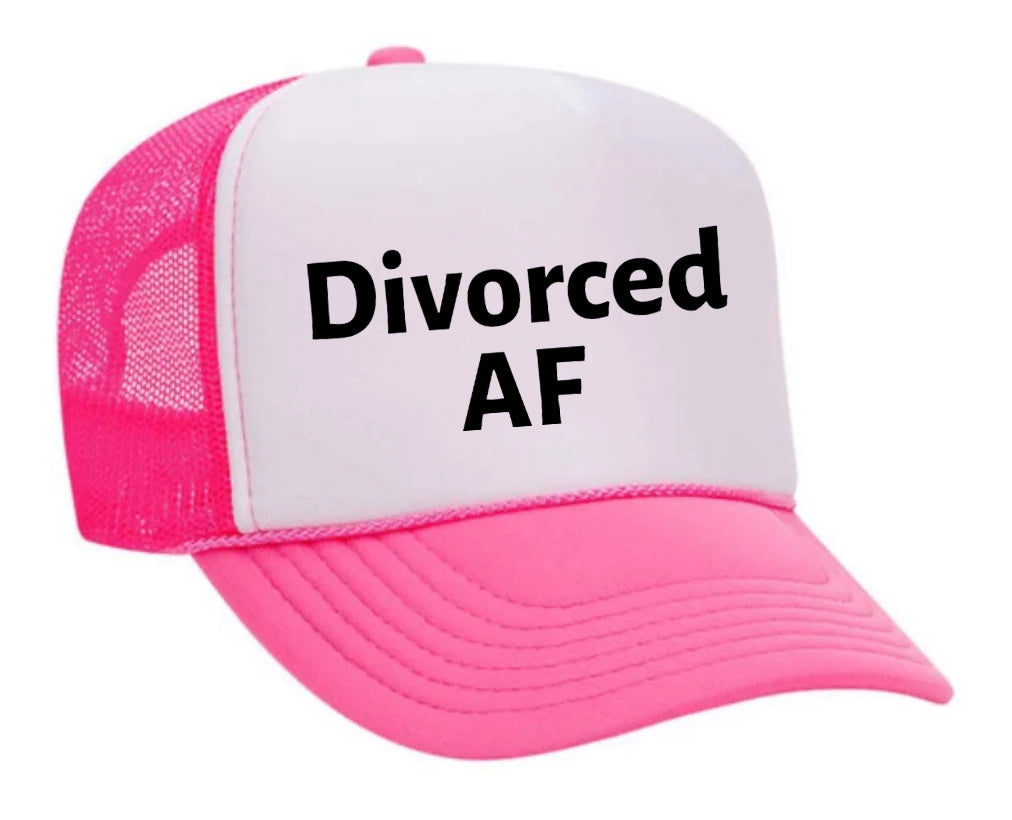 Divorced AF Trucker Hat Uncle Bekah’s Inappropriate Trucker Hats