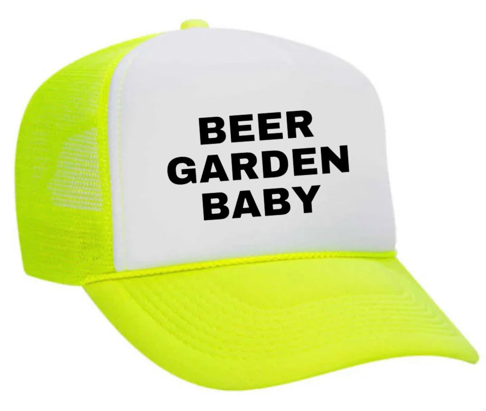 Beer Garden Baby Trucker Hat Uncle Bekah’s Inappropriate Trucker Hats