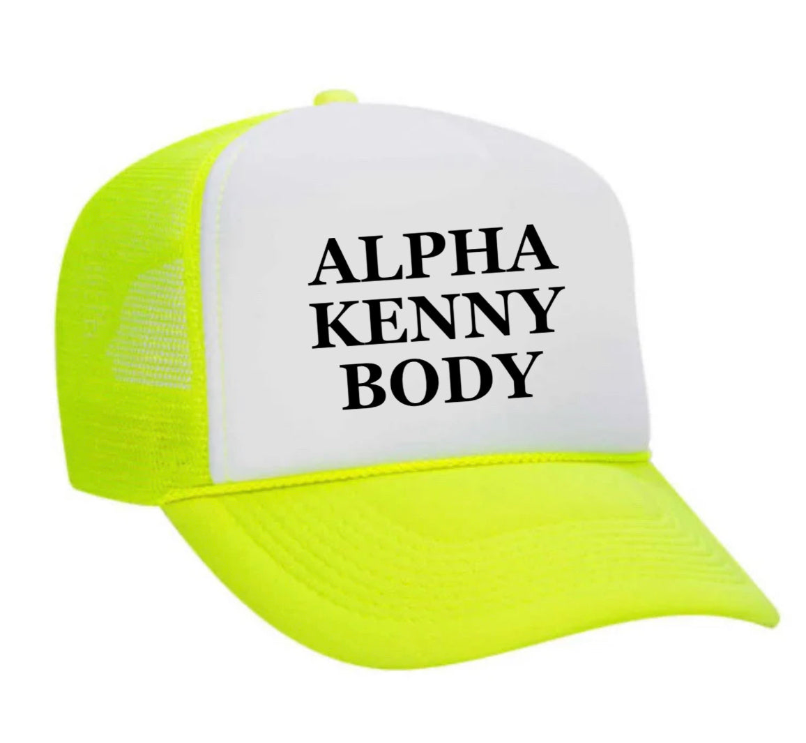 Alpha Kenny Body Trucker Hat Uncle Bekah’s Inappropriate Trucker Hats