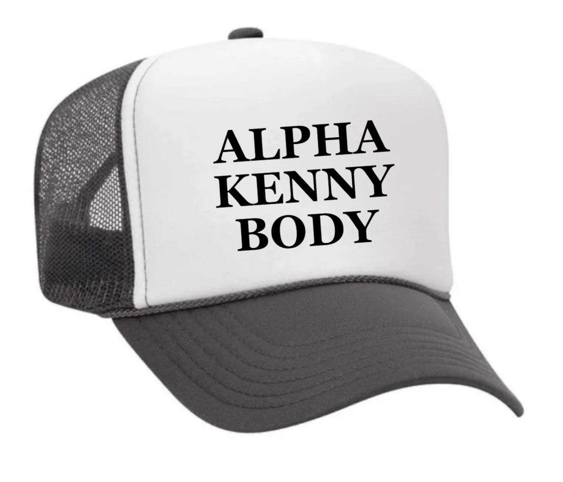Alpha Kenny Body Trucker Hat Uncle Bekah’s Inappropriate Trucker Hats