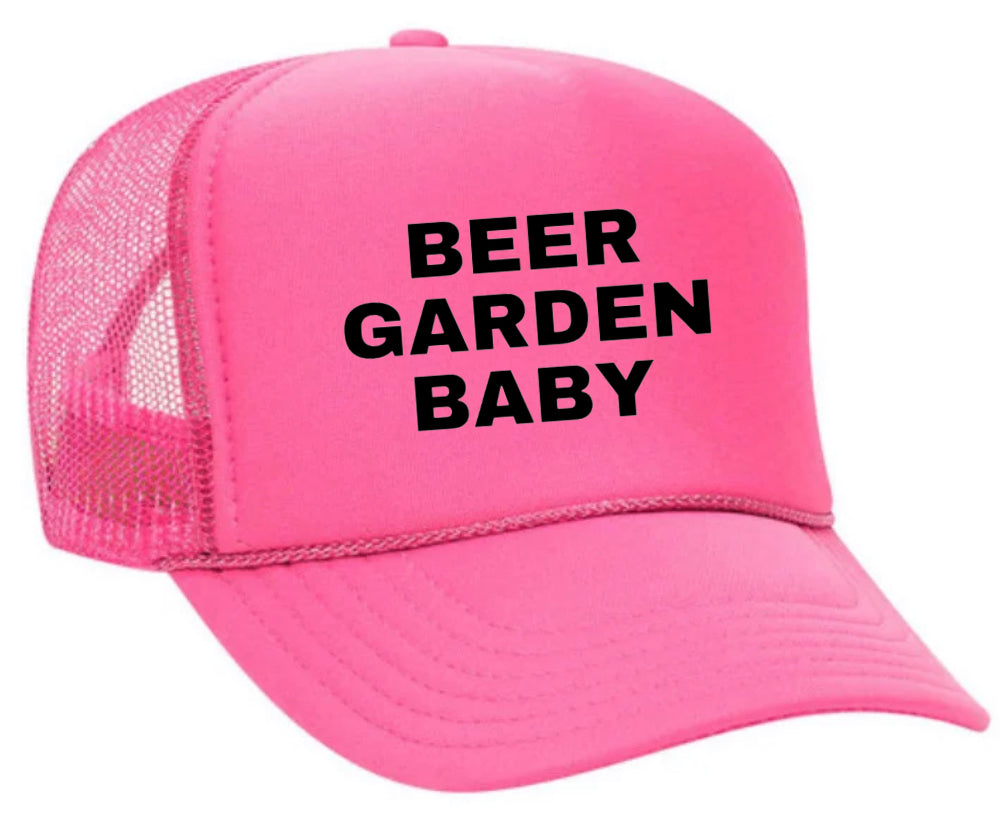 Beer Garden Baby Trucker Hat Uncle Bekah’s Inappropriate Trucker Hats