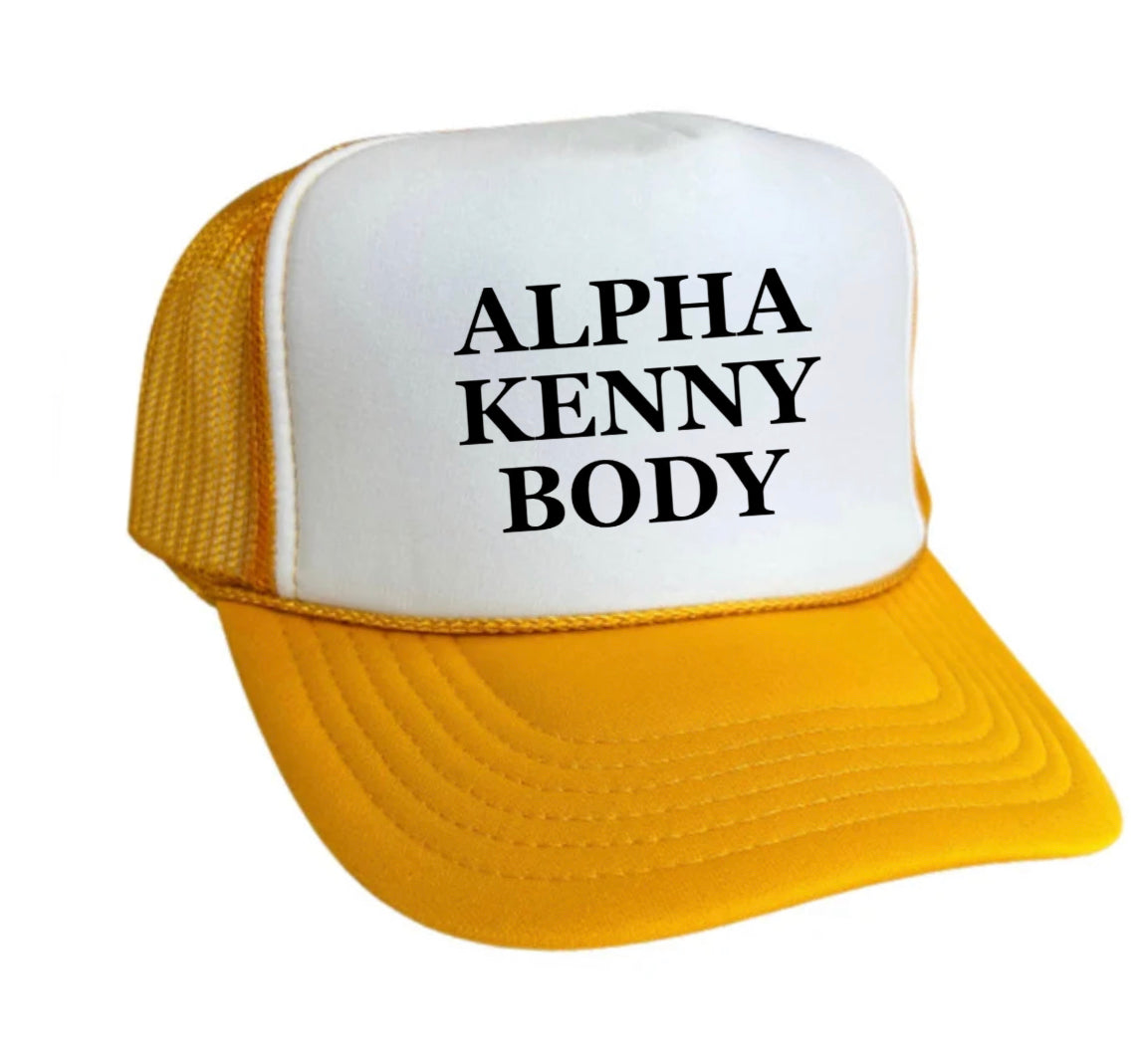 Alpha Kenny Body Trucker Hat Uncle Bekah’s Inappropriate Trucker Hats