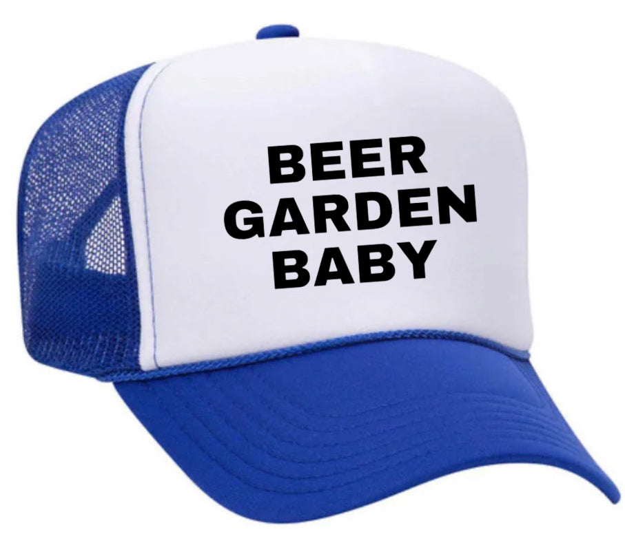 Beer Garden Baby Trucker Hat Uncle Bekah’s Inappropriate Trucker Hats