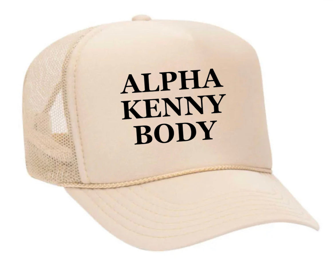 Alpha Kenny Body Trucker Hat Uncle Bekah’s Inappropriate Trucker Hats
