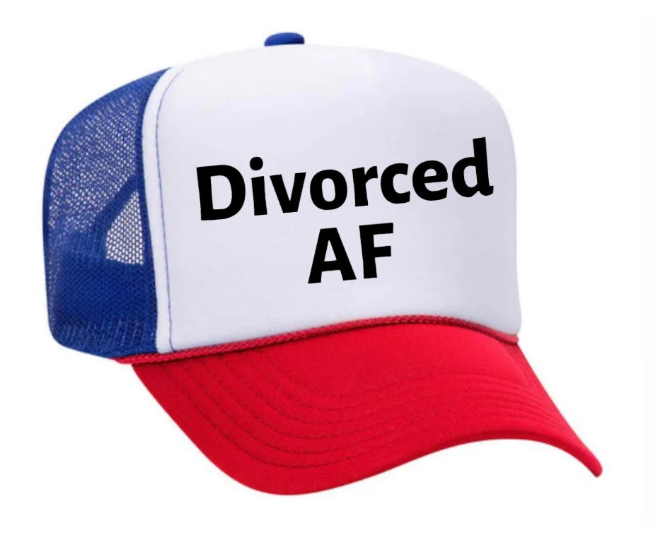 Divorced AF Trucker Hat Uncle Bekah’s Inappropriate Trucker Hats