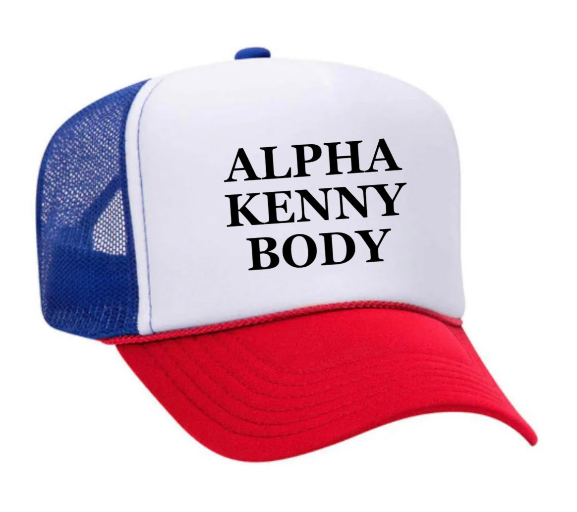 Alpha Kenny Body Trucker Hat Uncle Bekah’s Inappropriate Trucker Hats
