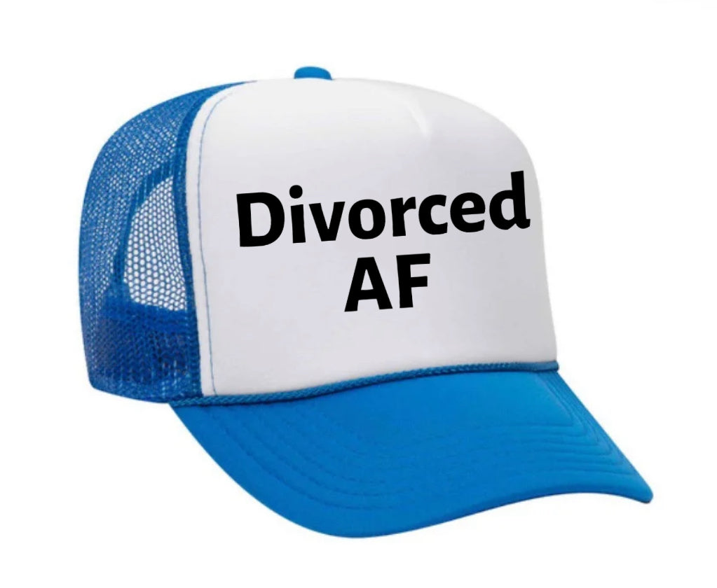 Divorced AF Trucker Hat Uncle Bekah’s Inappropriate Trucker Hats