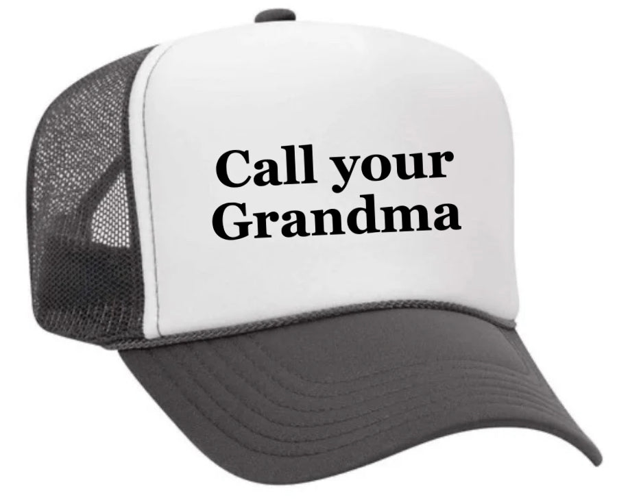 Call Your Grandma Trucker Hat Uncle Bekah’s Inappropriate Trucker Hats