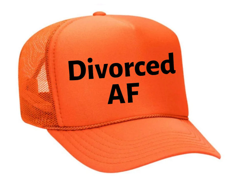 Divorced AF Trucker Hat Uncle Bekah’s Inappropriate Trucker Hats