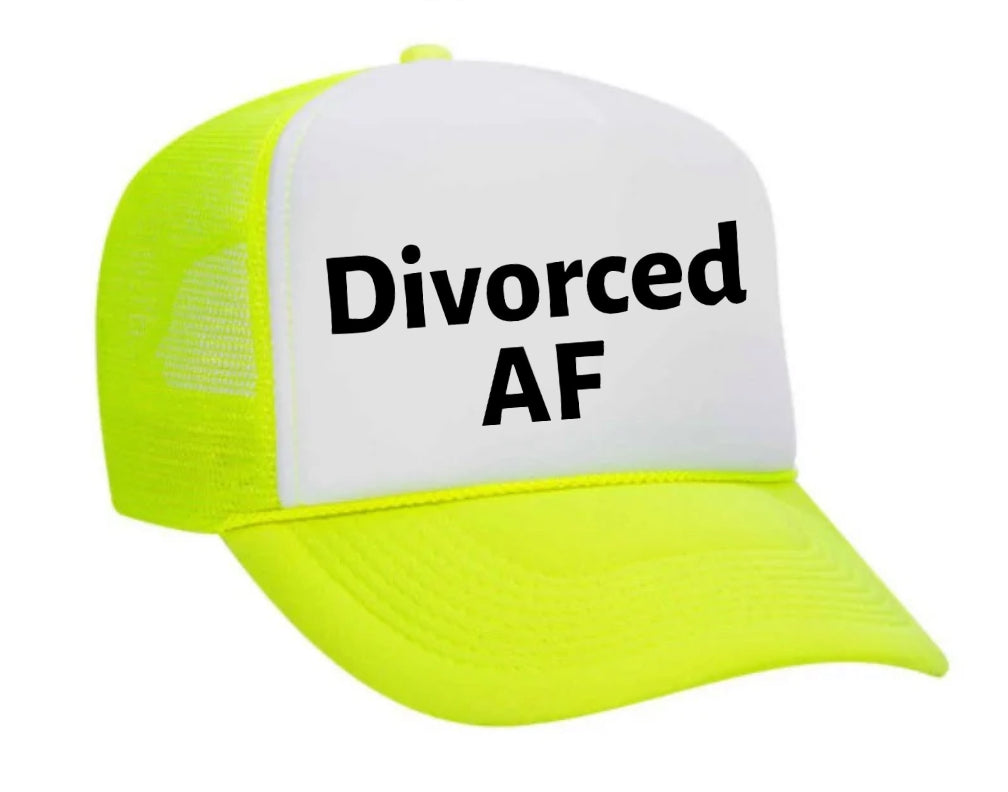Divorced AF Trucker Hat Uncle Bekah’s Inappropriate Trucker Hats