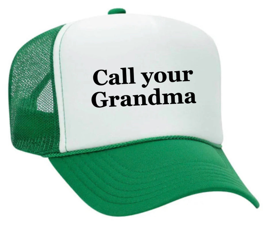 Call Your Grandma Trucker Hat Uncle Bekah’s Inappropriate Trucker Hats