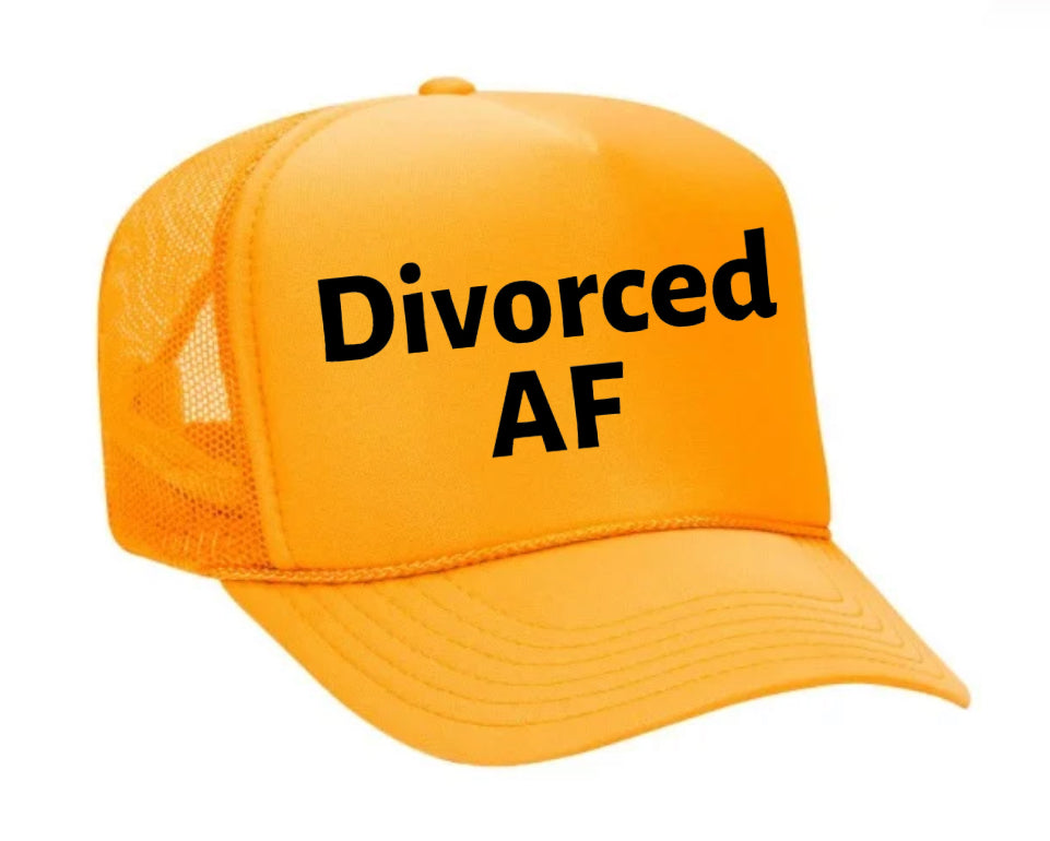 Divorced AF Trucker Hat Uncle Bekah’s Inappropriate Trucker Hats