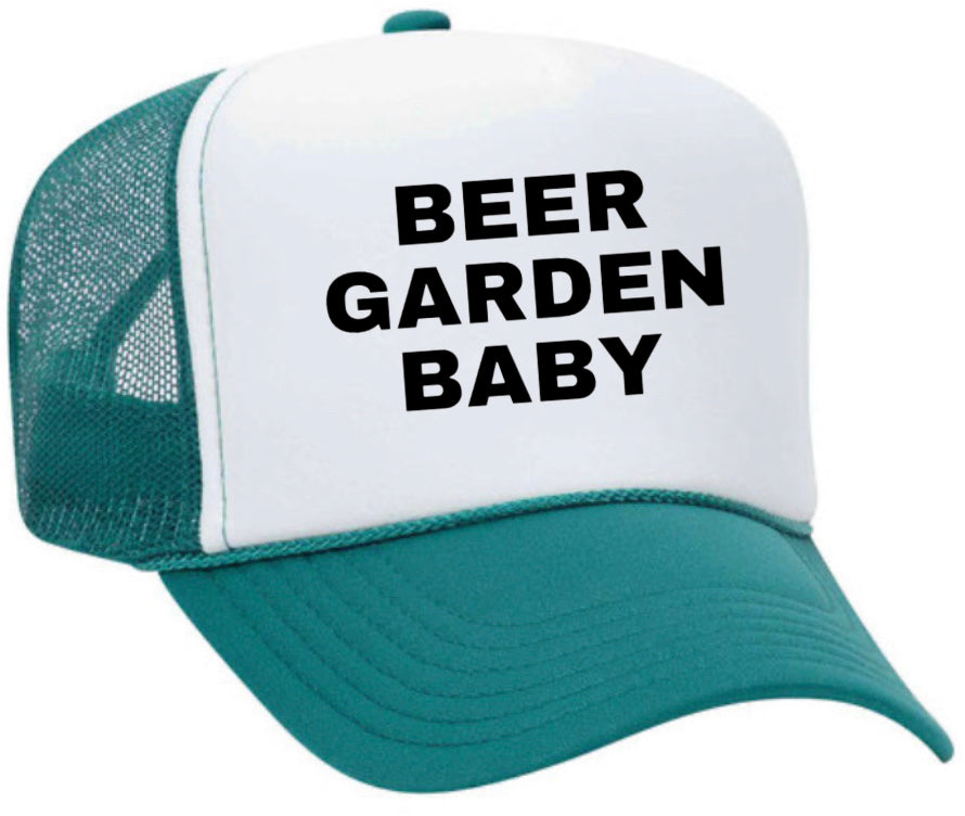 Beer Garden Baby Trucker Hat Uncle Bekah’s Inappropriate Trucker Hats